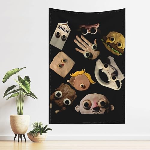 Miniatura 2 de EMERZE Jack Stauber Tapiz de pared para interiores, tapiz colgante para cabecera, decoración del hogar para dormitorio de niños, regalos de