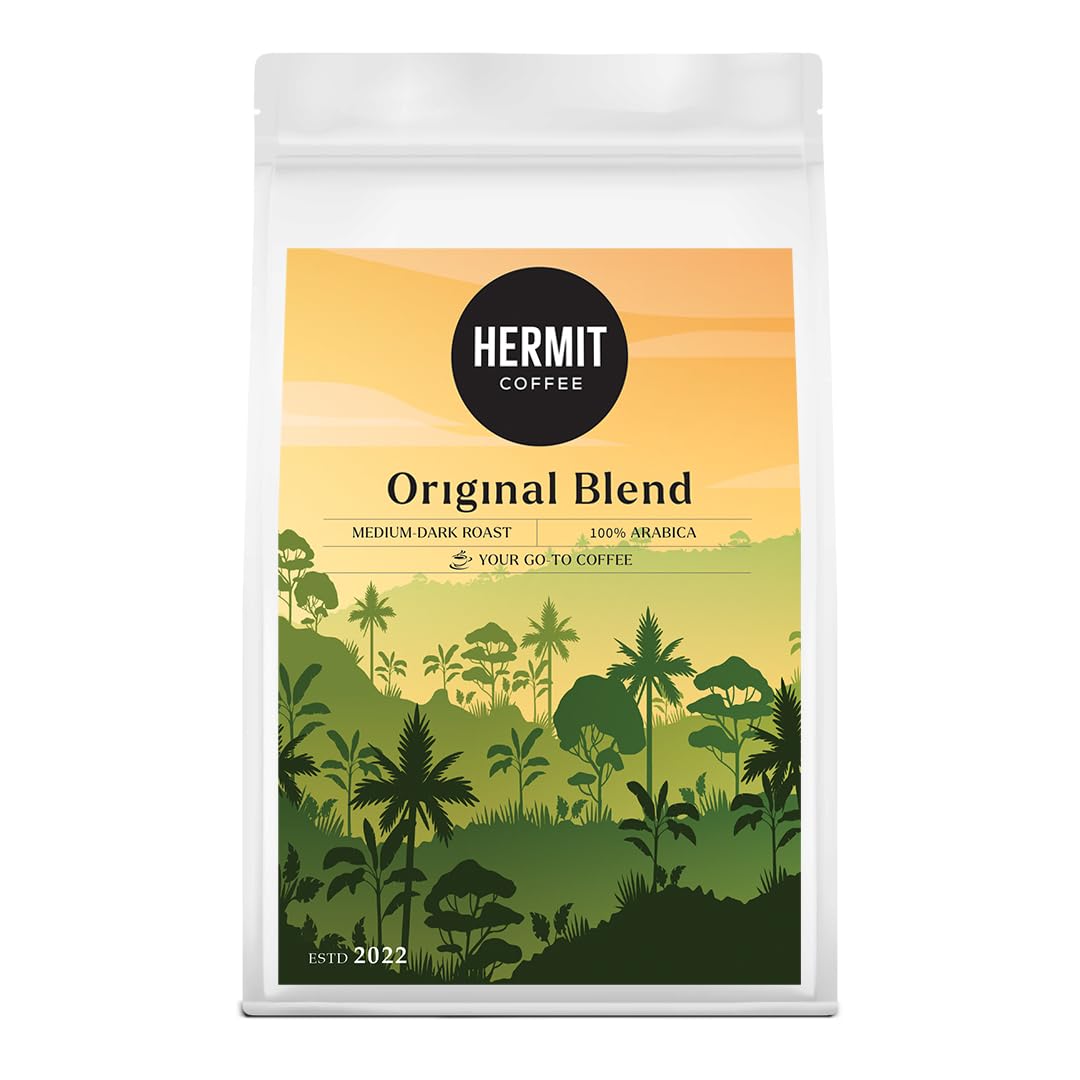 Hermit Coffee Original Blend, Medium Dark Roast | Made with 100% Specialty Grade Arabica, Freshly Roasted (Channi) |500g| (B0CW68WH2D) Amazon Price History, Amazon Price Tracker