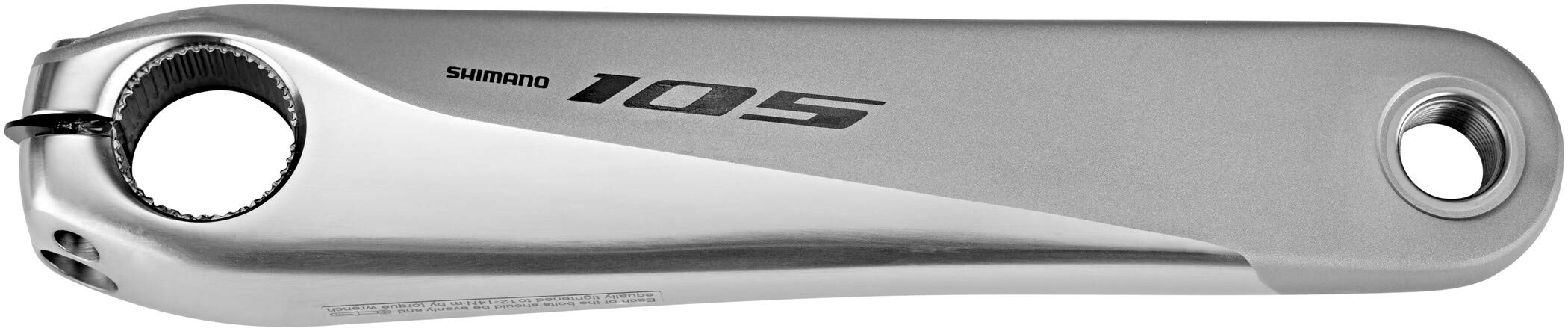 Shimano Unisex – Erwachsene Tretlager-2092851810 Tretlager, Schwarz, 170 mm
