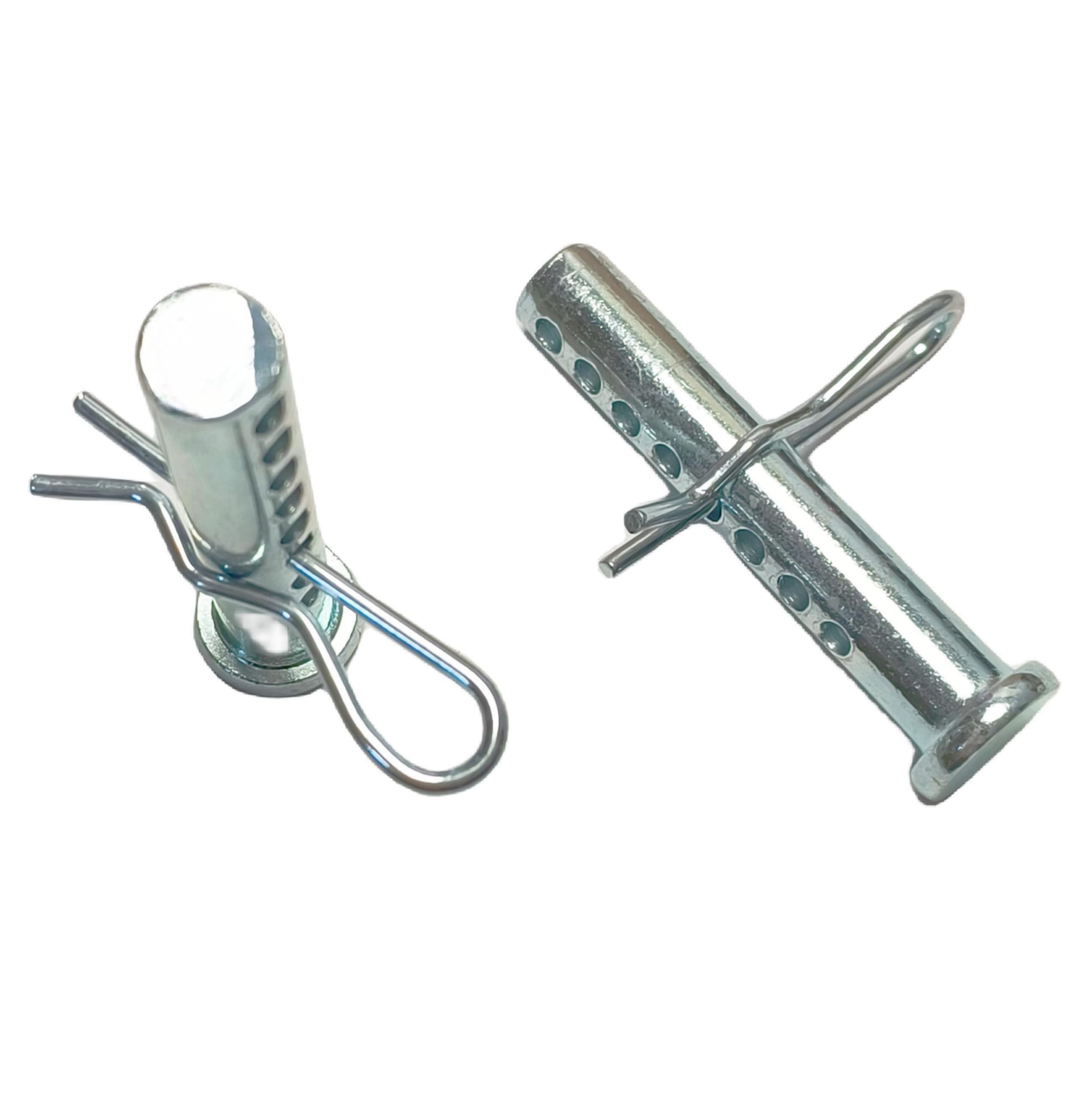 Generic Heavy Duty Adjustable U-Clamp Pin, Spring Steel 8-Hole Pin with R-Clamp (4Pcs 11x50 mm), YLpin8KR