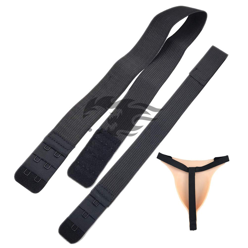 Tex-Eorey Hiding Gaff Underwear Belt for Silicone Transsexual Underwear Elasticity Adjustable Belt