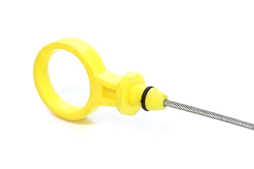 Miniatura 4 de Red Hound Auto Varilla de inmersión de aceite de motor diésel compatible con Chevrolet GMC Silverado y Sierra 2001-2006 2500 HD, 3500 6.6L V8 solo