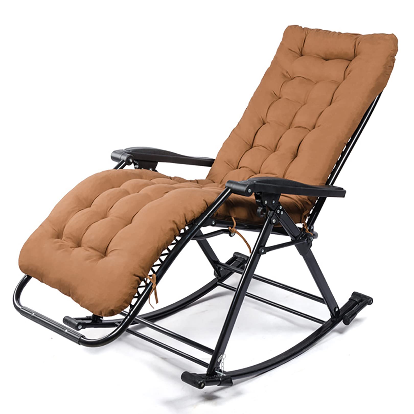 Chaise de pelouse pliable pour soulager le dos sur la terrasse ou en camping