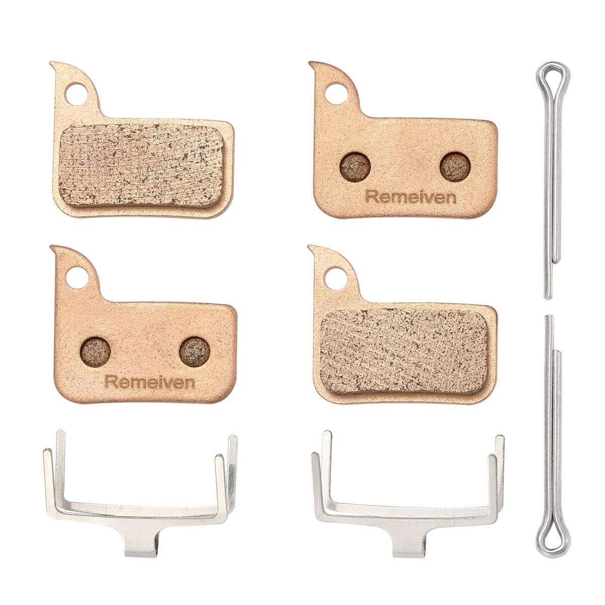 Brake pads for Bicycle, Bike Brake Pads for SRAM Rival/Force/Level TLM/Level Ultimate/Red/eTap AXS/eTap HRD, Semi-metallic/Ceramic/Sintered, 2 Pairs (Sintered)