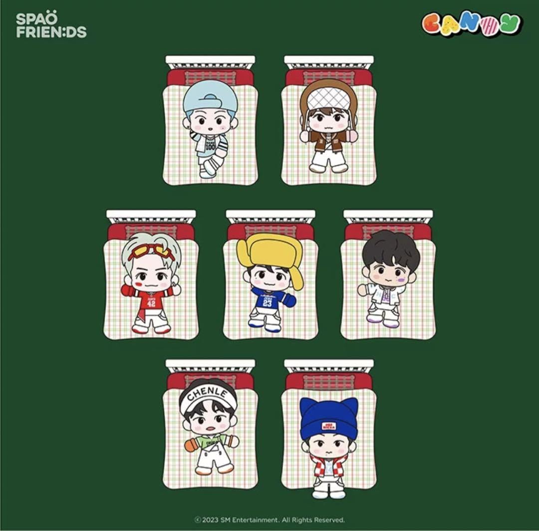 Amazon.co.jp: 公式トレカ付きNCT DREAM CANDY x SPAOパジャマ
