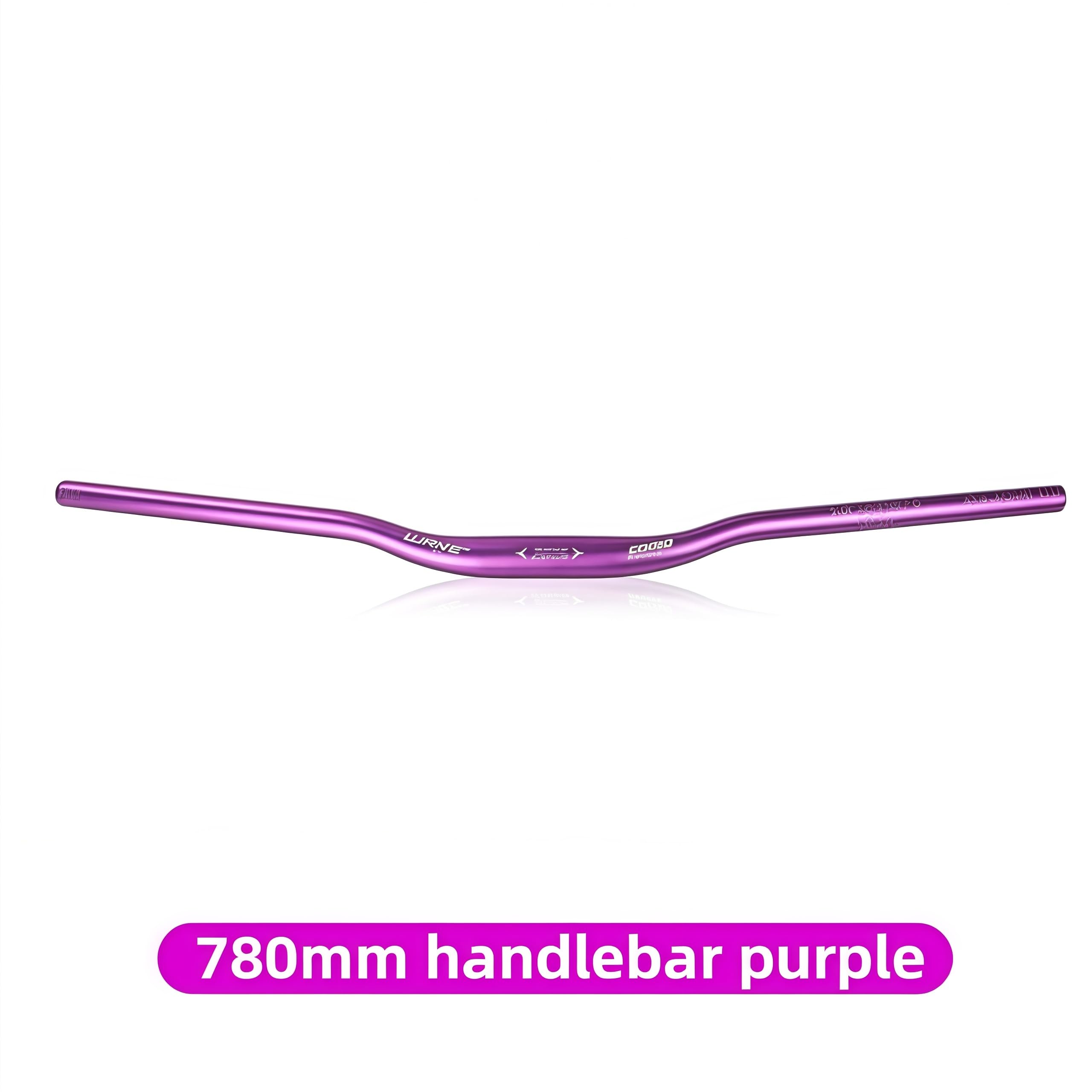 TRKIMAL φ31,8 mm Manillar para bicicleta de carretera, MTB, bicicleta de montaña, bicicleta con manillar extra largo de 780 mm, barra elevadora de 30 mm para ciclismo en descenso, carreras, fuera de