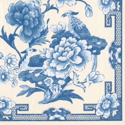 4 tovaglioli di carta per decoupage a 3 strati, 33...