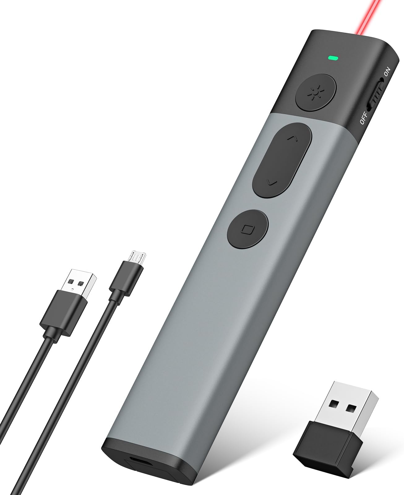 Amazon.com: Green Laser Pointer for Presentations, Presentation Clicker ...