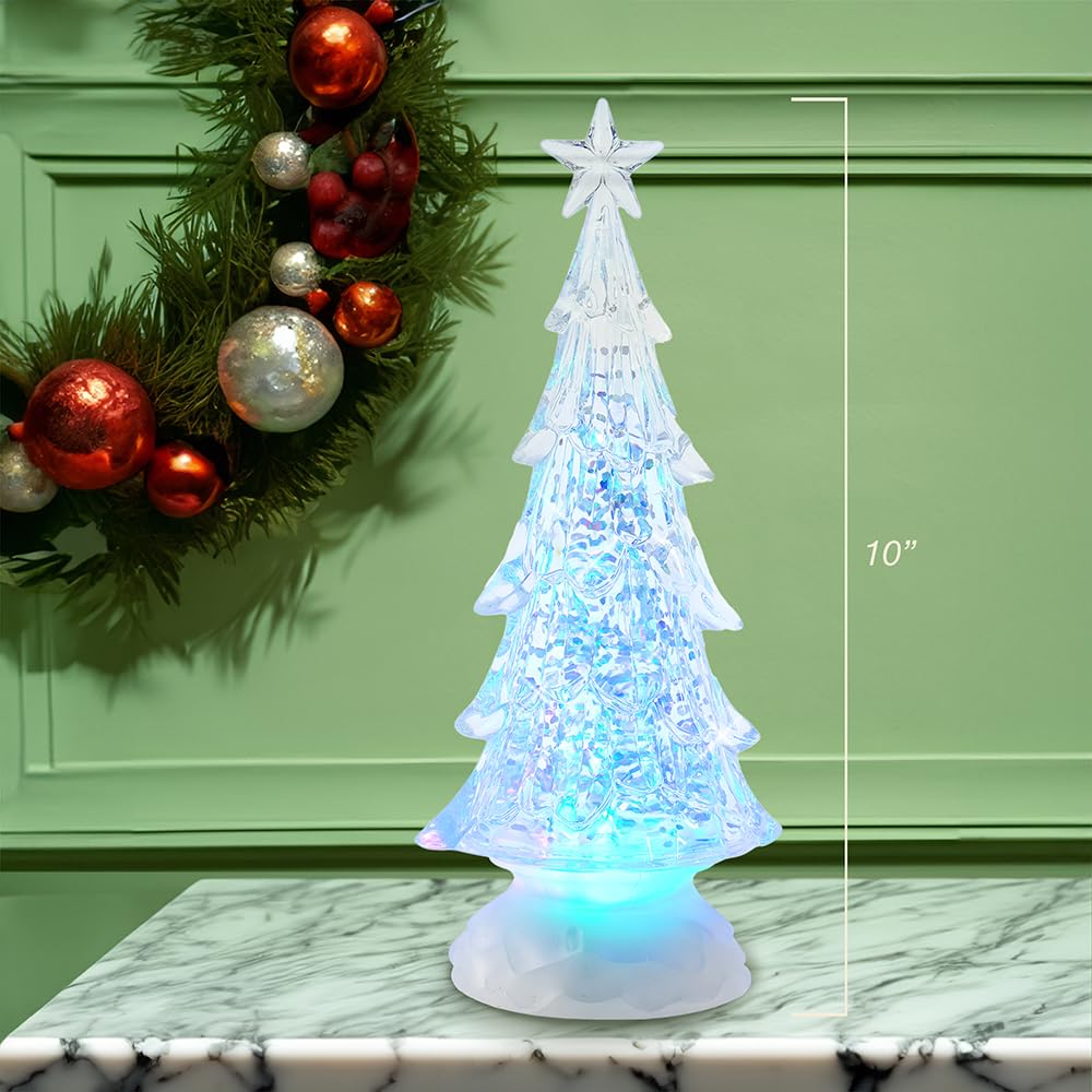Amazon.com: Kurt Adler 10-Inch Battery-Operated LED Lit Tree with