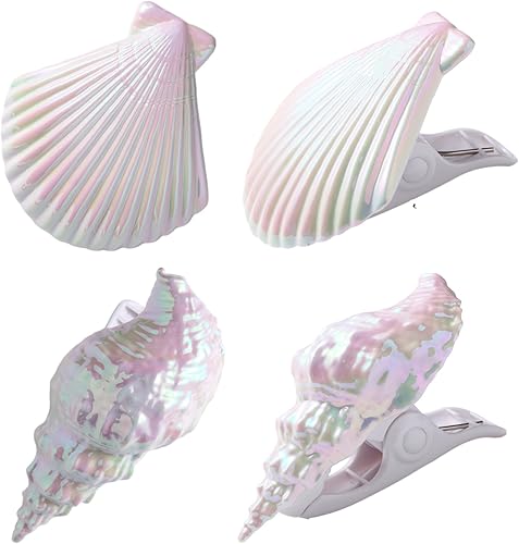 Shells - Clips de toalla de playa para sillas de playa, clips de toalla de playa para sillas de piscina, sillas de salón, estantes de secado, clips disponible en Yaxa Colombia