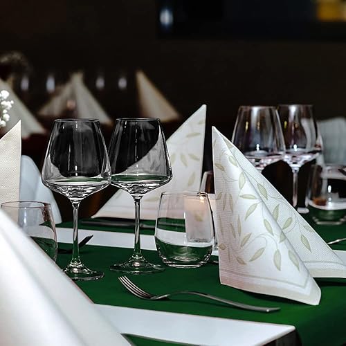 Miniatura 6 de Paquete de 10 caminos de mesa de satén verde bosque de 12 x 108 pulgadas de largo para bodas, fiestas de cumpleaños, banquetes, graduaciones,