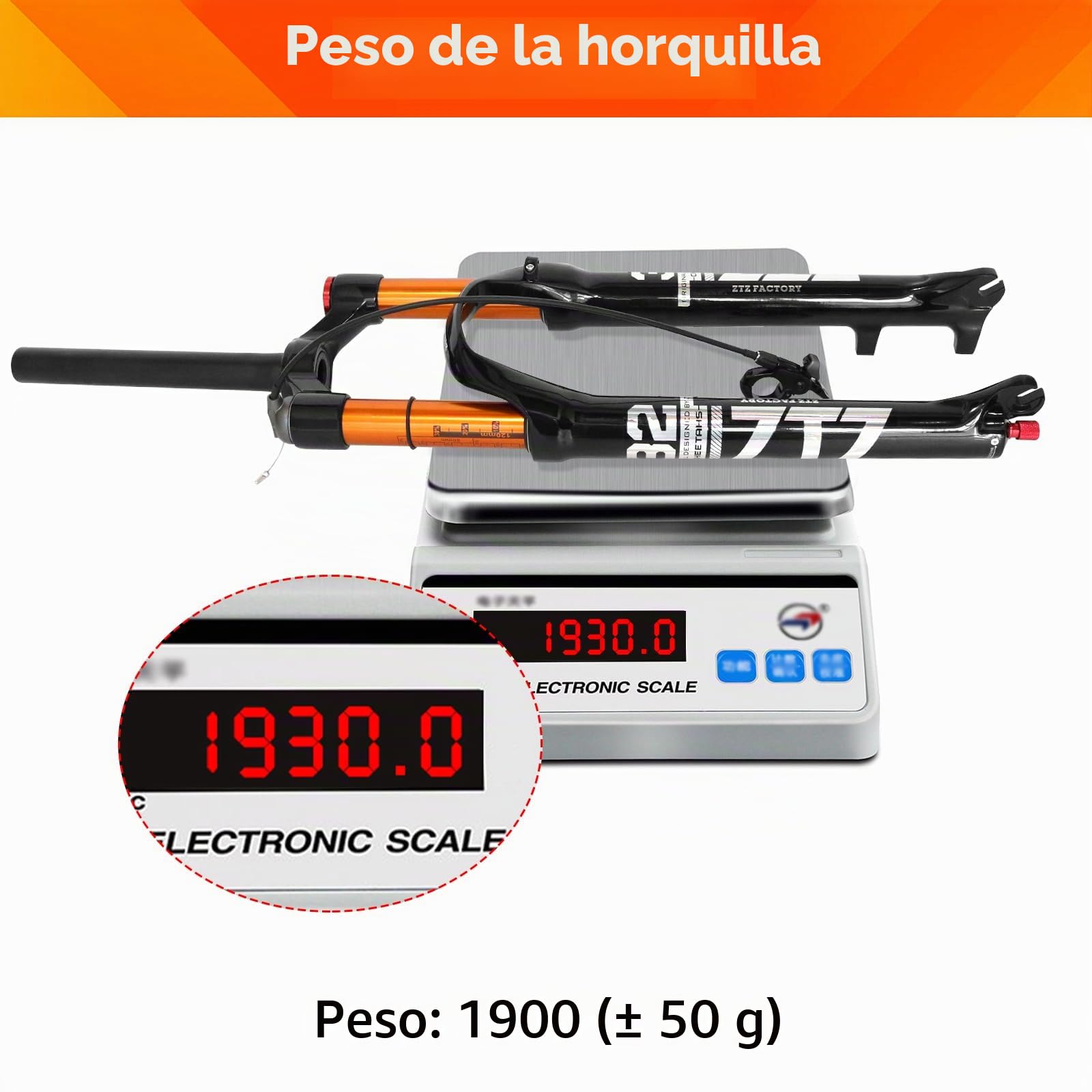Aleación de magnesio Montaña Horquilla Delantera Presión de Aire Amortiguador Horquilla Horquilla Accesorios de Bicicleta