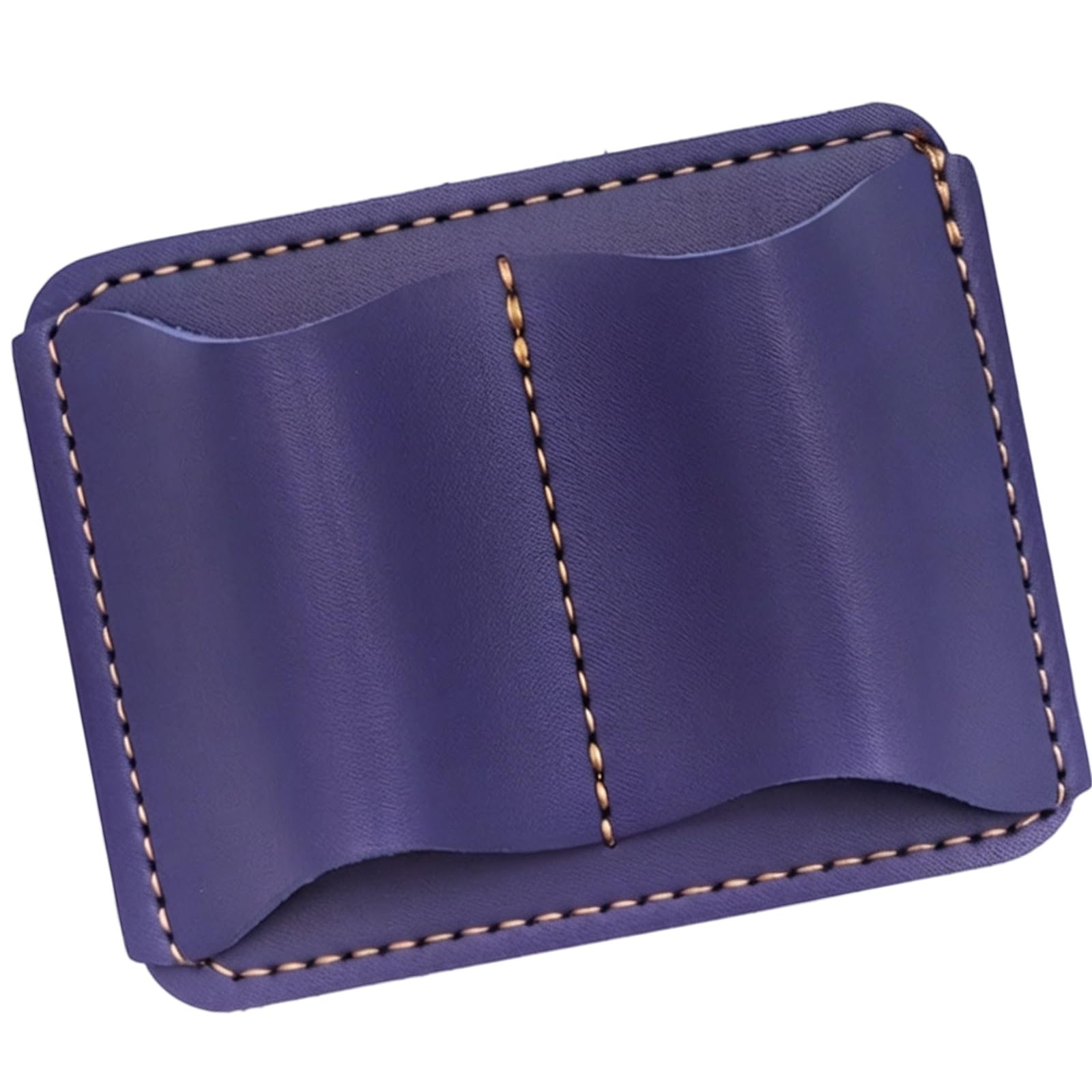 JSGHGDF Double Pen Holder Pen Organizers Featuring Quick Release Mechanism and PU Leather Construction for Daily Use Double Clip Organizers