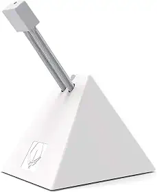 Hotline Games Mouse Bungee Mouse Cabo Clipe Sistema de Gerenciamento de Cabos Suporte Fixador para Jogos Esports FPS (3.0 Branco novo)