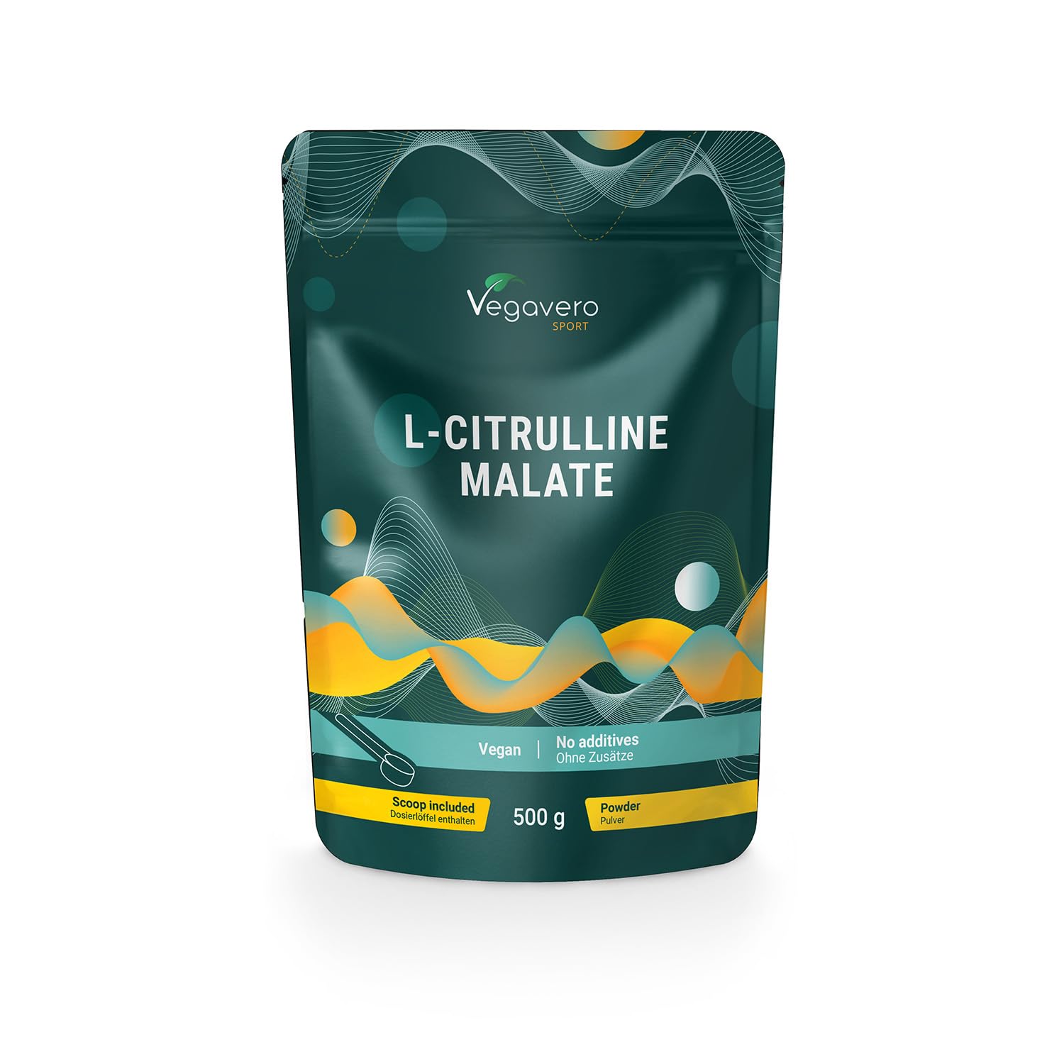 L-Citrulline Malate 2:1 | 500g Poudre | 100% Pure & Sans Additif | Pre Workout Vegan & Endurance | Vegavero®