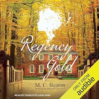 Regency Gold Audiolibro Por M. C. Beaton arte de portada