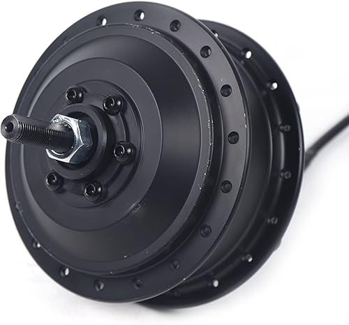 Miniatura 4 de Kit de bicicleta eléctrica 36 V 250 W sin escobillas sin engranajes motor de cubo trasero roscado Ebike Hub, bicicleta eléctrica sin escobillas cubo
