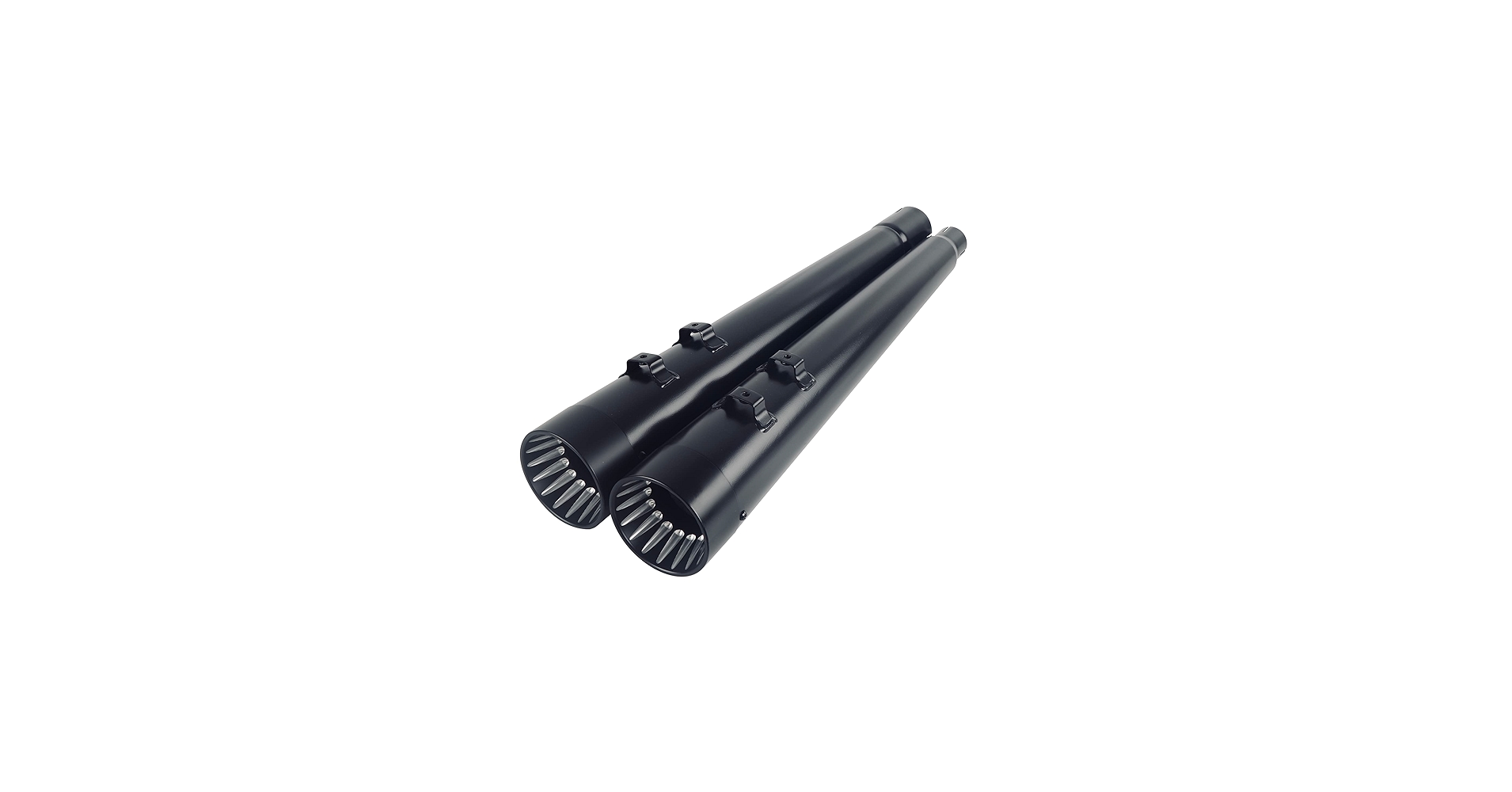 ⭐︎新品⭐︎OUTFLOW imagine158 Amazon.com: SHARKROAD Black 4.4'' Slip-On Mufflers for