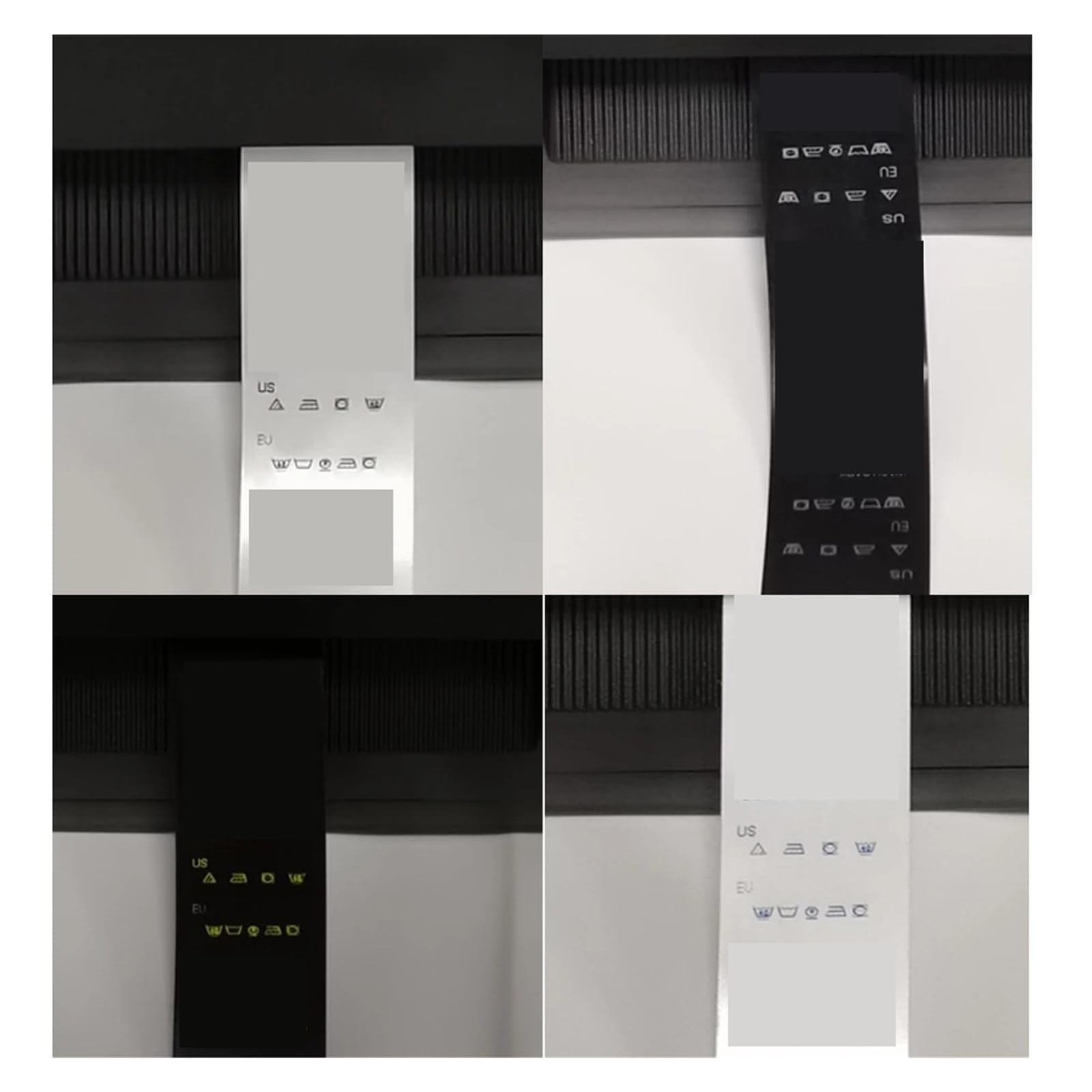 Machine de découpe de Ruban Imprimante d'étiquettes à Transfert Thermique de 4 Pouces avec Ruban satiné for vêtements Lavage