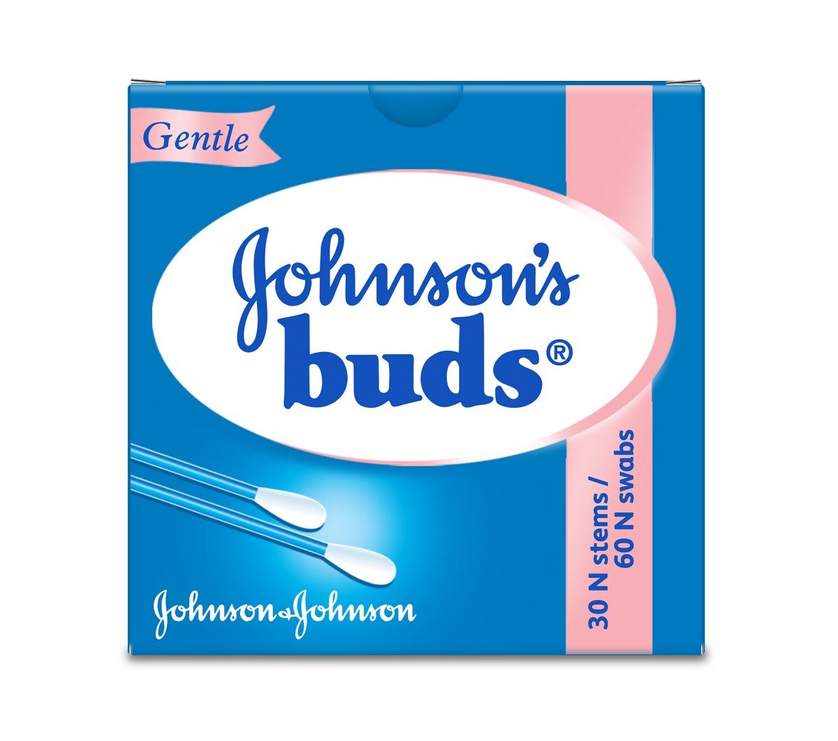 Johnson's Buds Gentle (60 swabs)