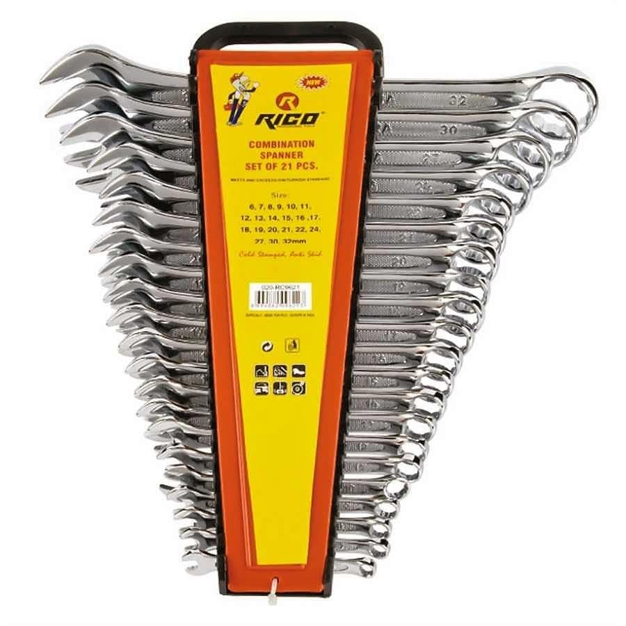 Kombine Anahtar Seti Takımı 21 Parça 020-RC9621