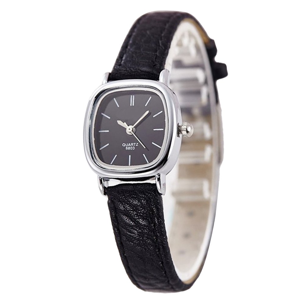 Buy Gets Women Small Wrist Watches Leather Strap Unique Simple Square
