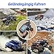 ATA HOBBY Radiolink RC4GS V3 (V2 Upgrade) 5 Kanal RC Funksender und 2 teiliger R6FG Empfänger mit Gyro 2,4 GHz 400M Fernbedienungsset für Auto/Boot/Crawler/Panzer/Drifting/Buggy mit Trageband