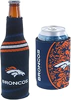 Vista 85 de Soporte aislante para latas y botellas de fútbol americano enfriador de bebidas Huggie (Nueva Orleans (Saints) - Negro)