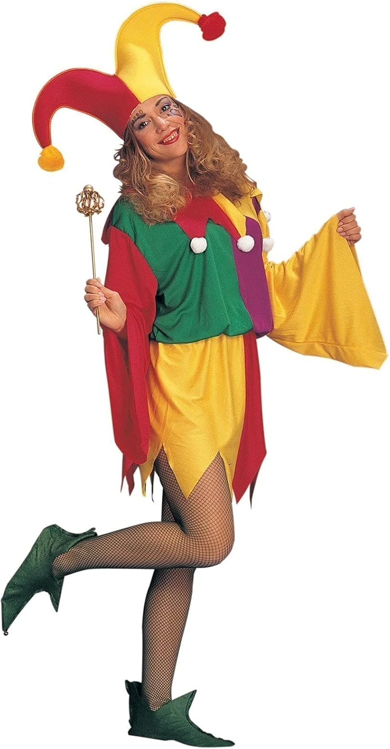 Rubies King's Jester Costume for Adults, Men's Standard