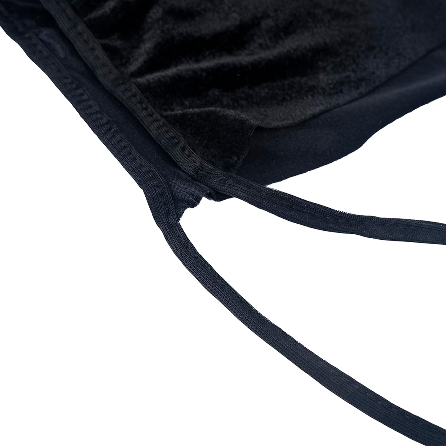 5Pcs Cat Costume Accessories Set, Orange Cat Ears Headband, Black Mask, Black Cape,Bow Tie and Striped Tail - Image 8