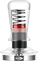 Vista 11 de IKAPE Tamper Espresso de 58.5 mm, tamper de café barista premium con resorte calibrado, 100% base de acero inoxidable compatible con máquina