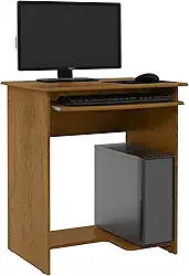 Escrivaninha Mesa Computador Notebook Prática Compacta Home Office (Freijó)