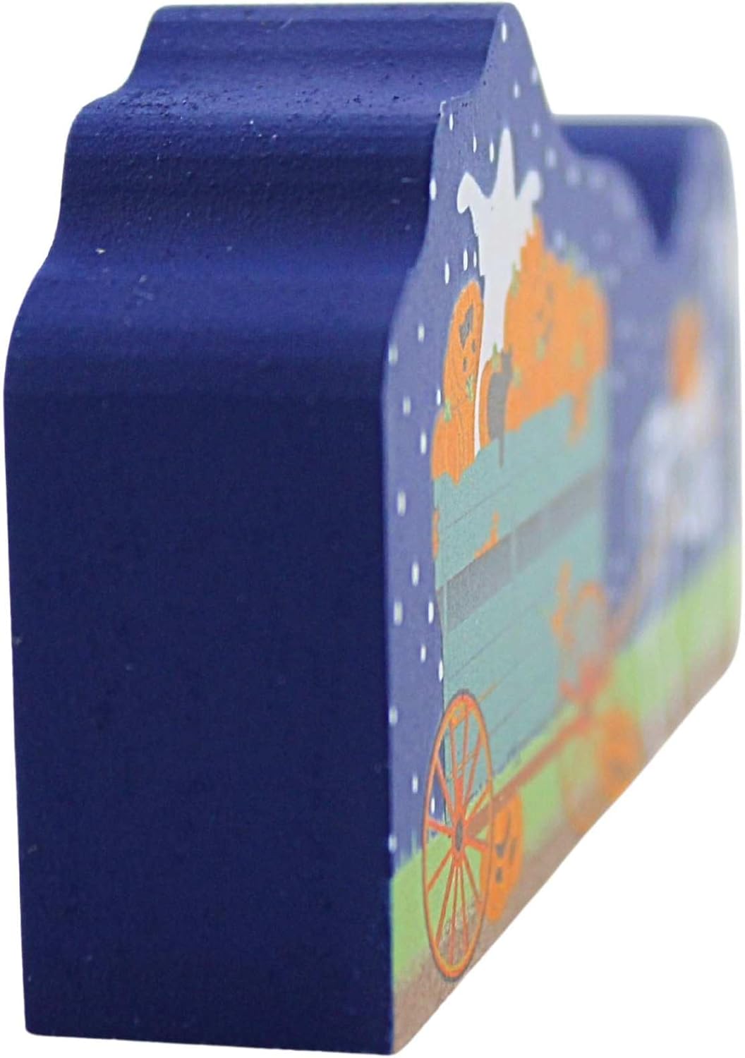 Cat's Meow Village Pumpkin Haul Wood Accessory 25633 Halloween Wagon 2.00In (1Pc)