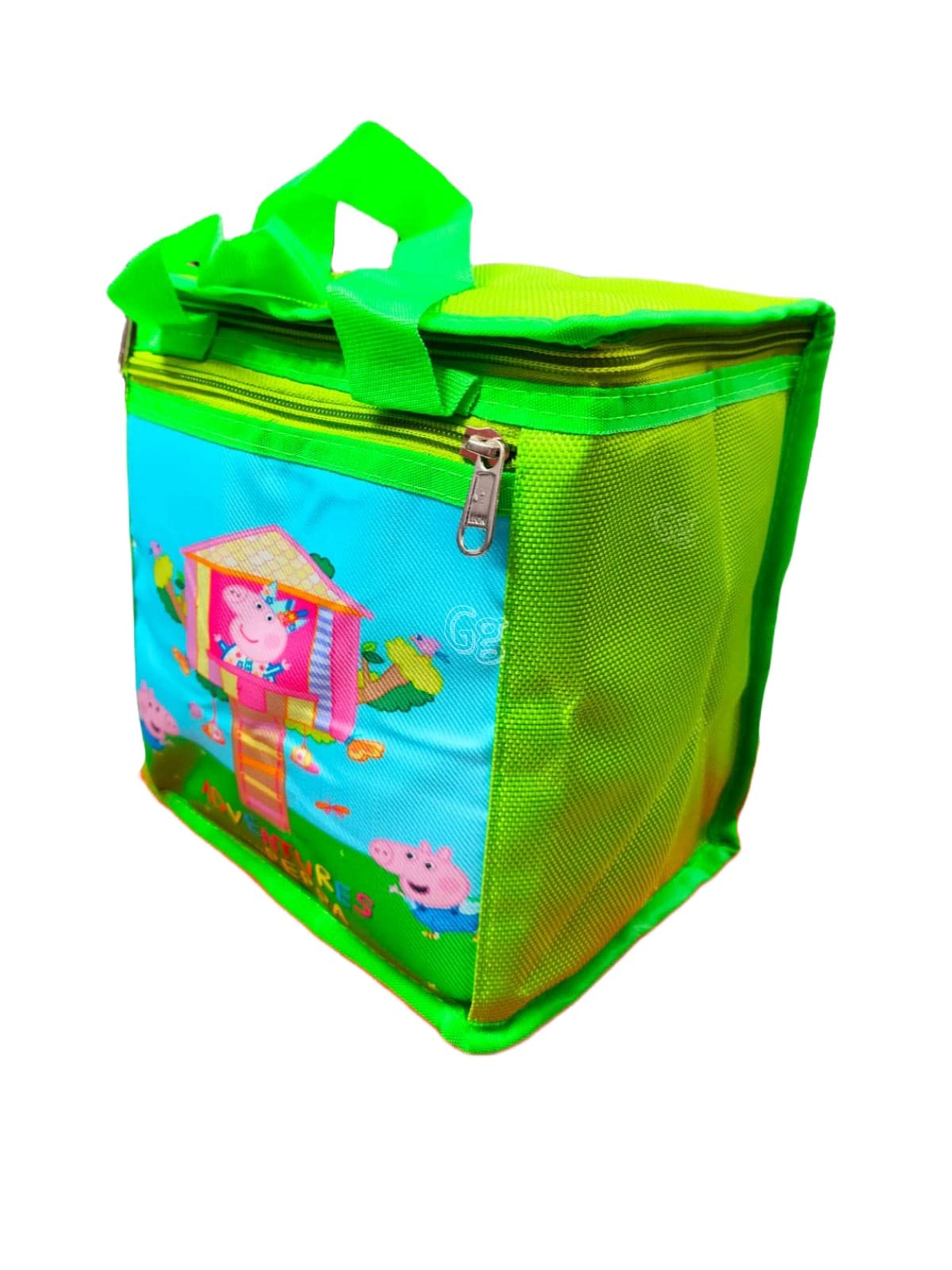 Neuf Mart Bags Polyster Waterproof 3D Printed Peppapig School Lunch/Tiffin Bags for Kids Storage Bag College and School (Green) (Peppa Pig Lunch Bag) (B0BWYMYRH5) Amazon Price History, Amazon Price Tracker