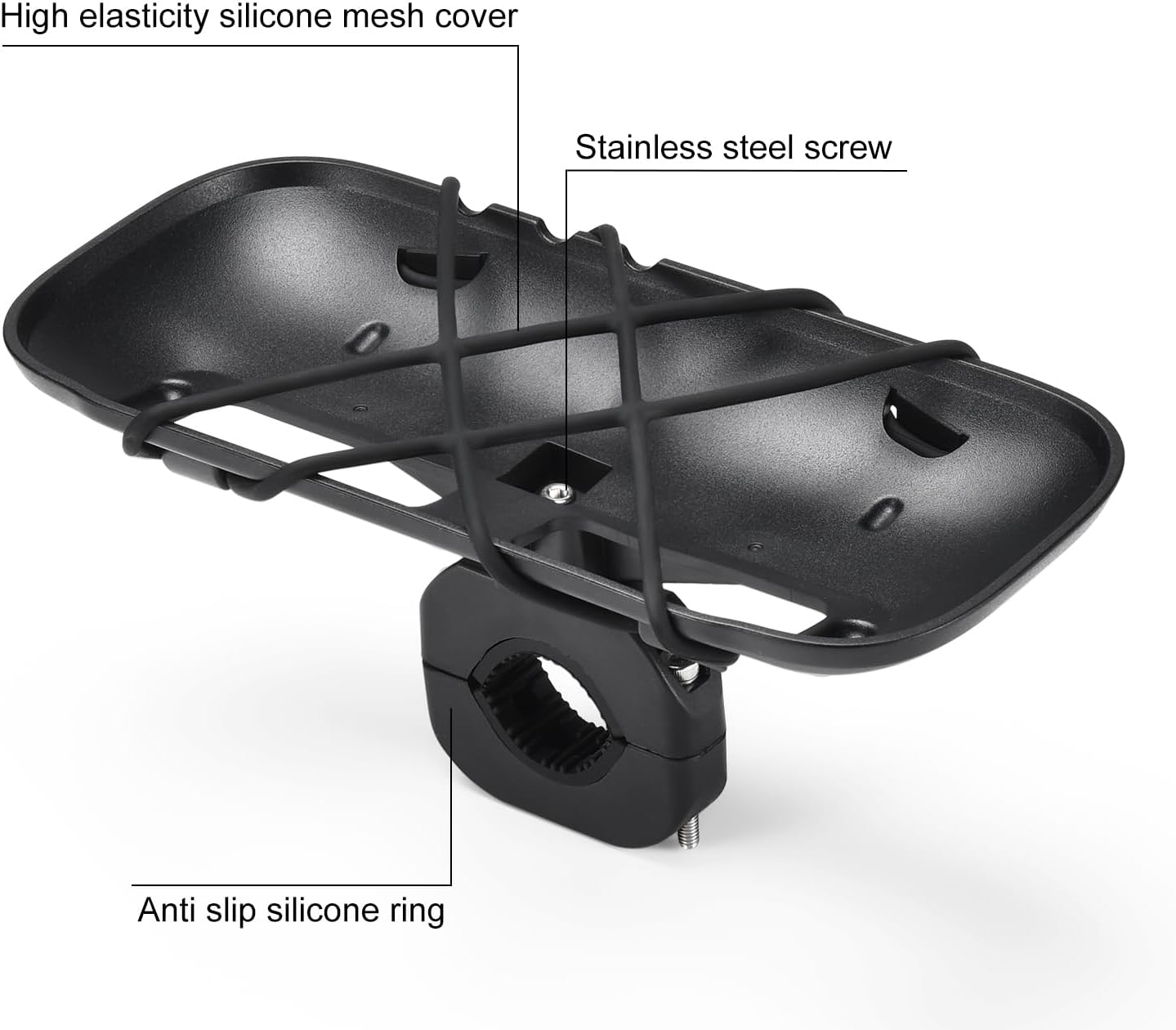 is Suitable for Bose SoundLink Flex 2/Bose SoundLink Flex Speakers, ABS+PC Hard Plastic Outdoor Travel Essential General Purpose Bicycle Mount Support - Image 4