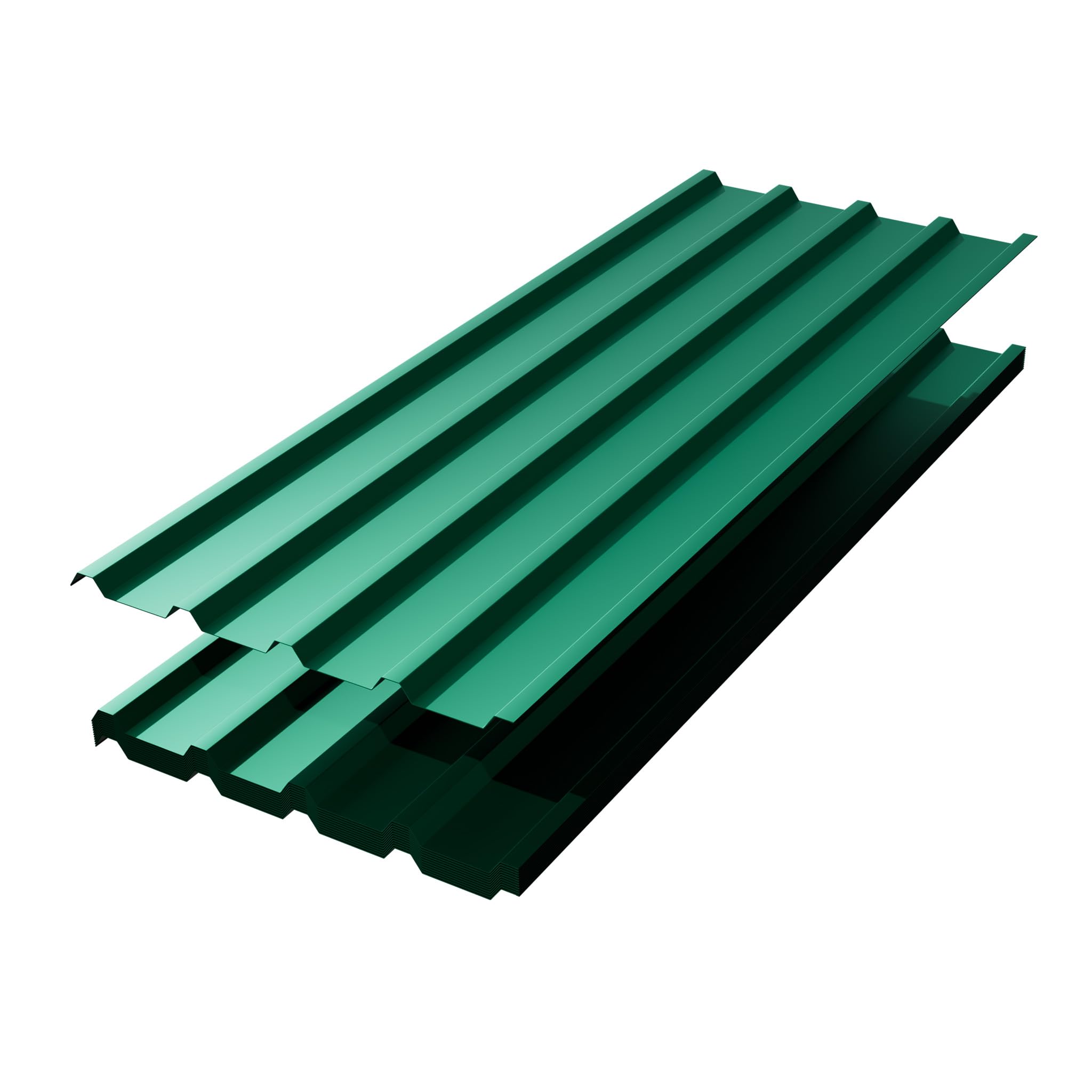 Aufun 12 láminas onduladas trapezoidales de acero galvanizado, 129,5 cm x 45 cm = 6,99 m², para cobertizo, placas de techo de 0,25 mm, incluye 120 tornillos y guantes, chapa metálica para garaje