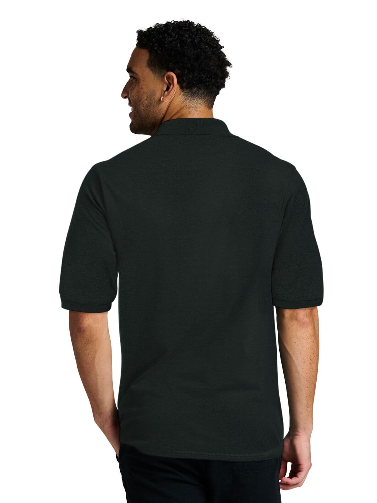 Jerzees Herren Spot Shield Poloshirt, Kurzärmelig Polohemd