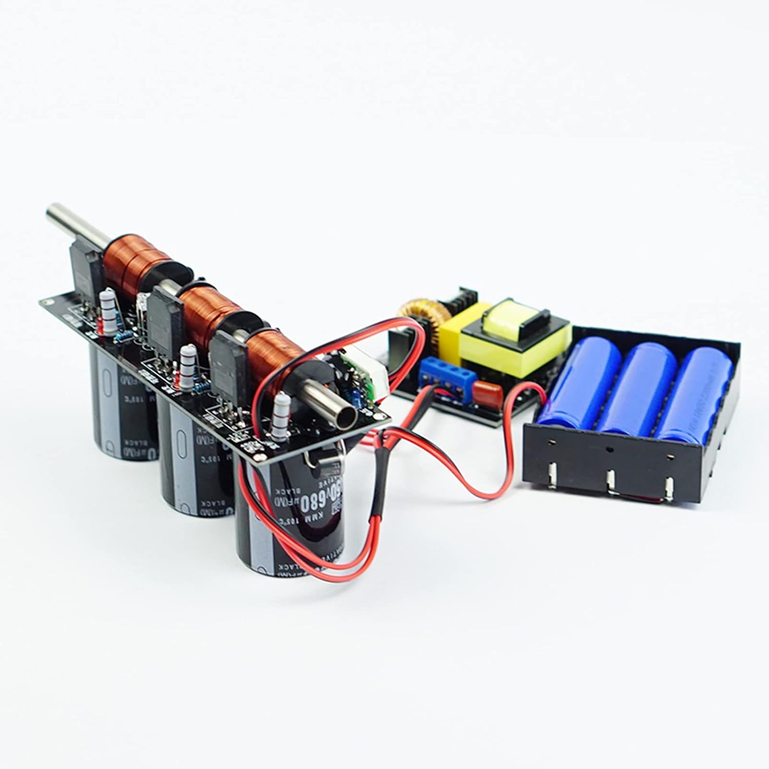 Electromagnetic Gun DIY Kit Finished Multi-Level Integrated Teaching Physics Experiment Equipment