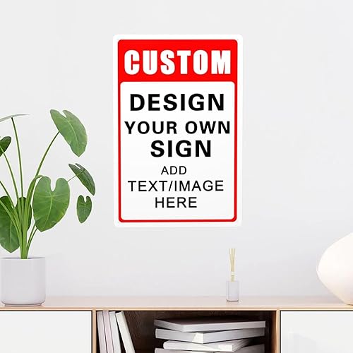 Miniatura 6 de Letreros personalizados para exteriores, letreros de metal personalizados para negocios, lugar de trabajo, oficina, hogar, letreros de entrega,