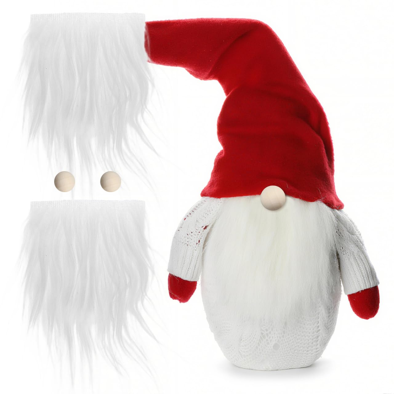 Lot De 2 Tissus En Fourrure Synthétique Pour Travaux Manuels