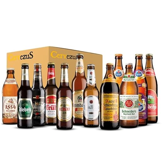 Cervezas Alemanas (Pack 12 variedades) - Cerveza Alemana - Pack Cervezas Alemana - Cervezas del Mundo Regalo - Pack Cervezas del Mundo Regalo - Cervezas del Mundo - Regalo Cervecero - Cerveza Regalo
