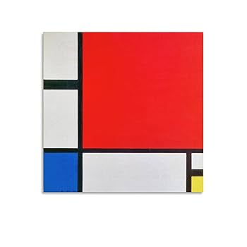 Amazon.co.jp: Piet Mondrianピート・モンドリアン画家の作品