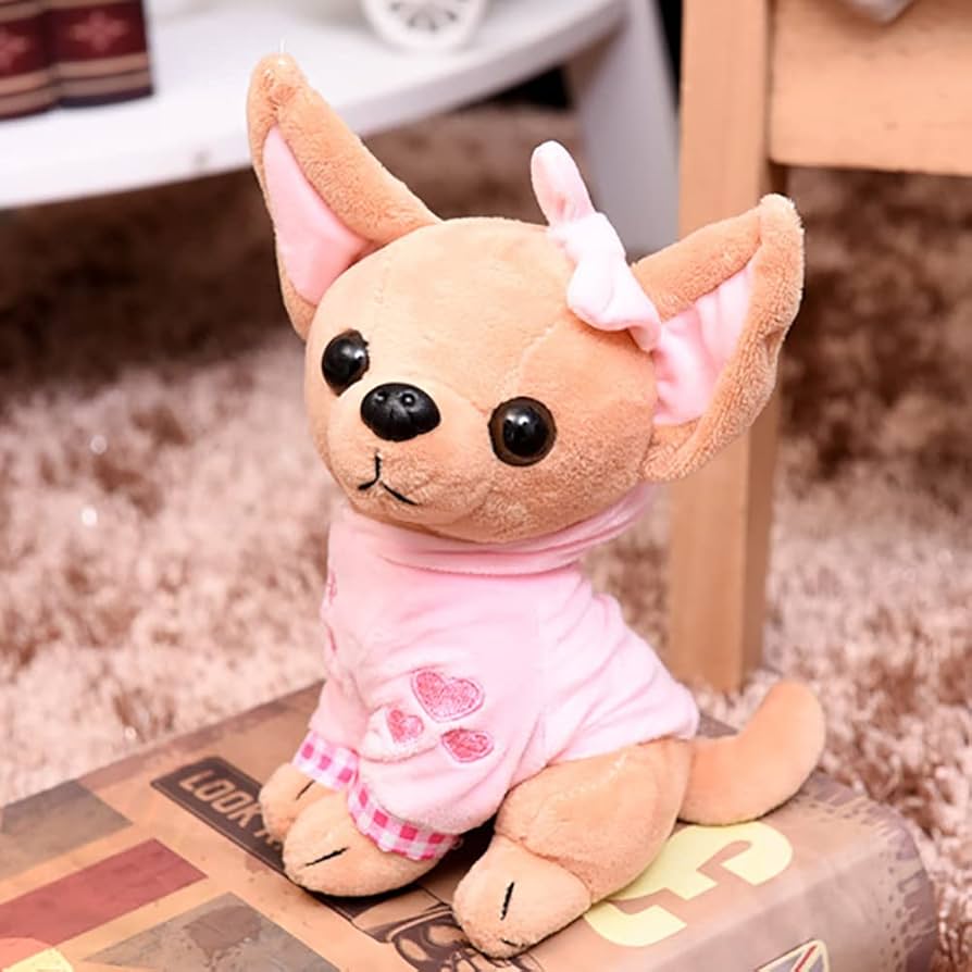 Amazon.co.jp: BIUBIULOVE チワワ犬 ぬいぐるみ チワワの