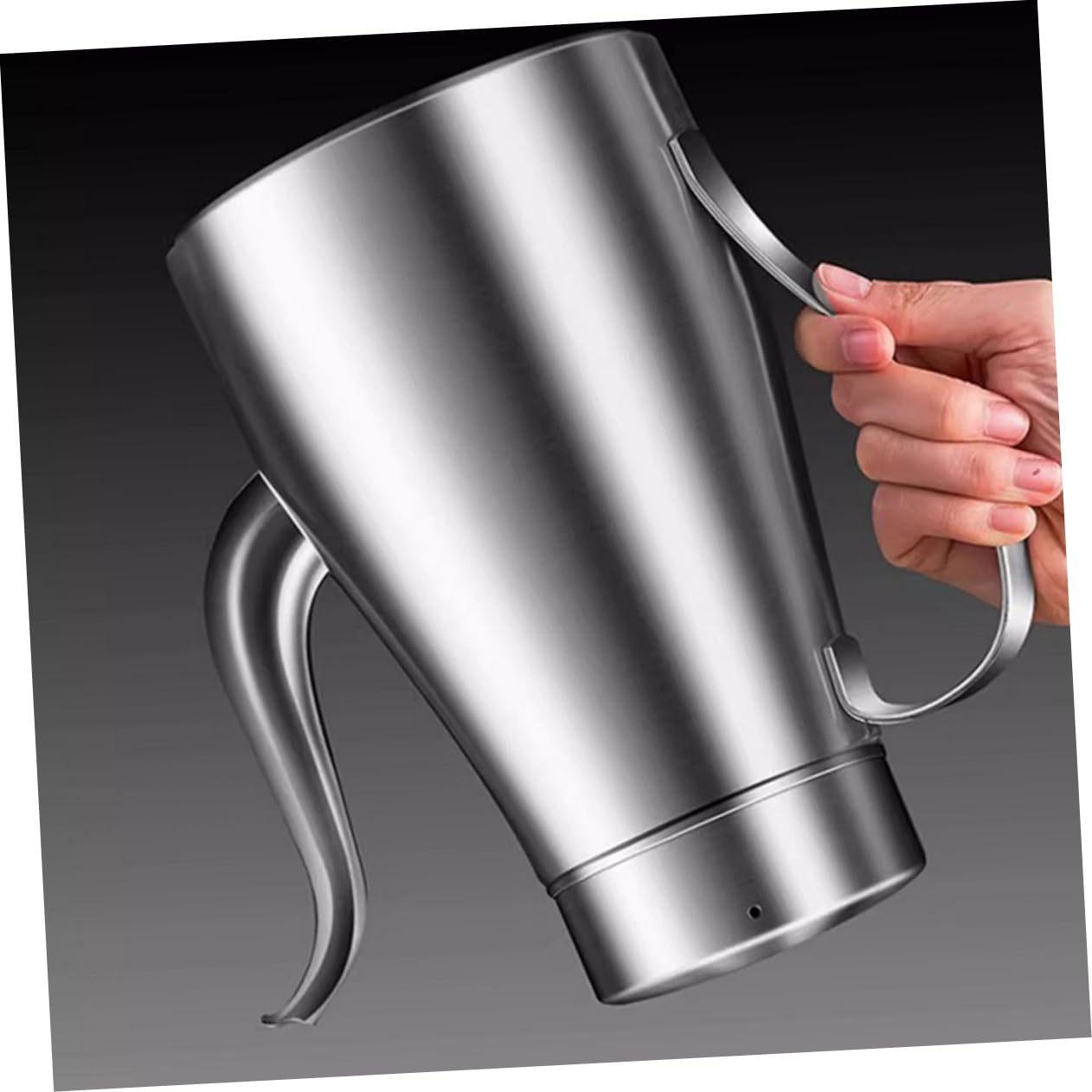 Hemobllo 18oz Bottiglia in Acciaio Inox per Olio da Cucina Contenitore da Beccuccio Antigoccia per Conservare Olio Aceto e Condimenti Design Professionale per Cucinare e Insalate