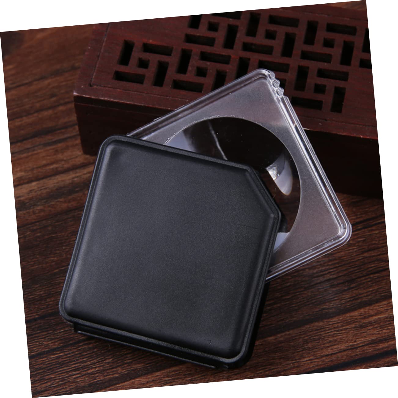 HOUDERCO Shape Reading Magnifier Lightweight Outdoor Paperweight Magnifying Glass for Nature Exploration and Design Young Adventurers