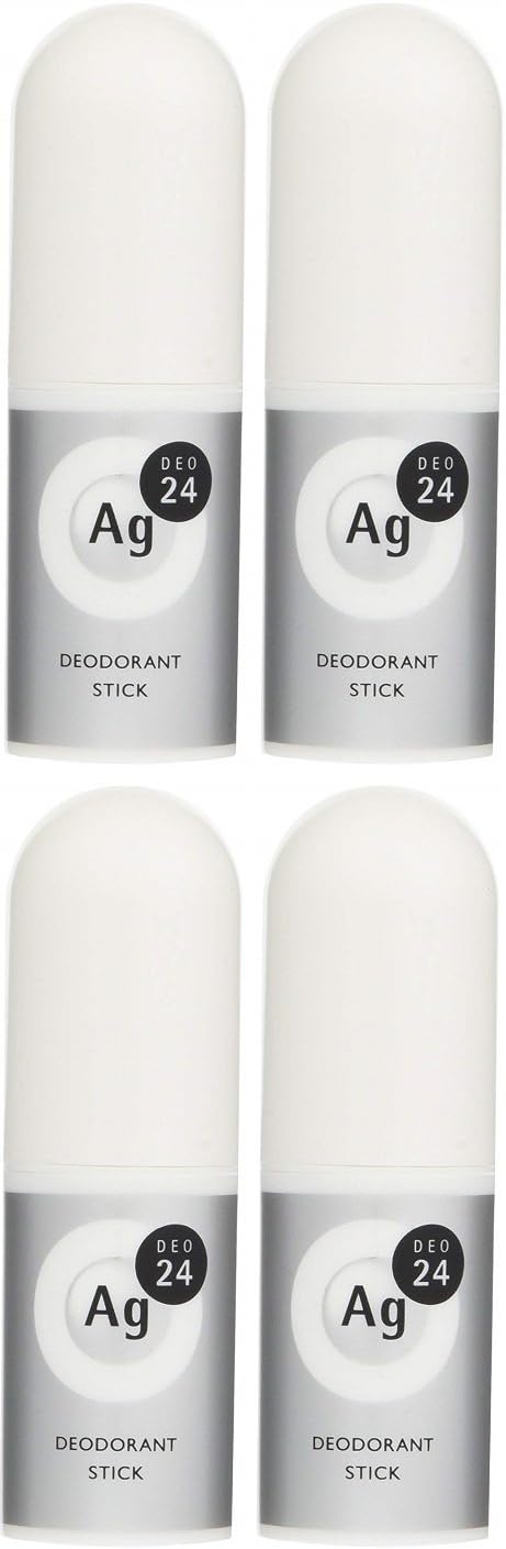 AG[Bulk purchase] DEO 24 Deodorant Stick EX Unscented 20 g (quasi-drug) x 4