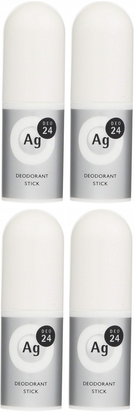 AG[Bulk purchase] DEO 24 Deodorant Stick EX Unscented 20 g (quasi-drug) x 4