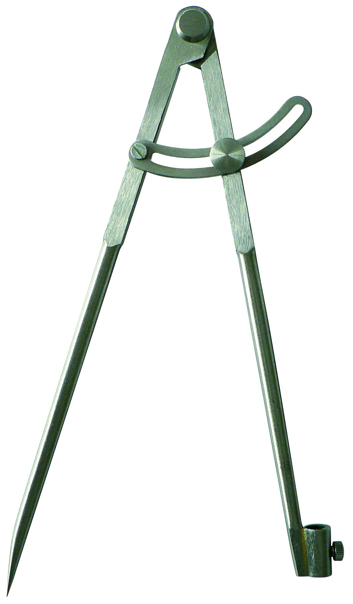 COMPAS A CHARNIERE PORTE-CRAYON 1/4 CERCLE 190MM POLI