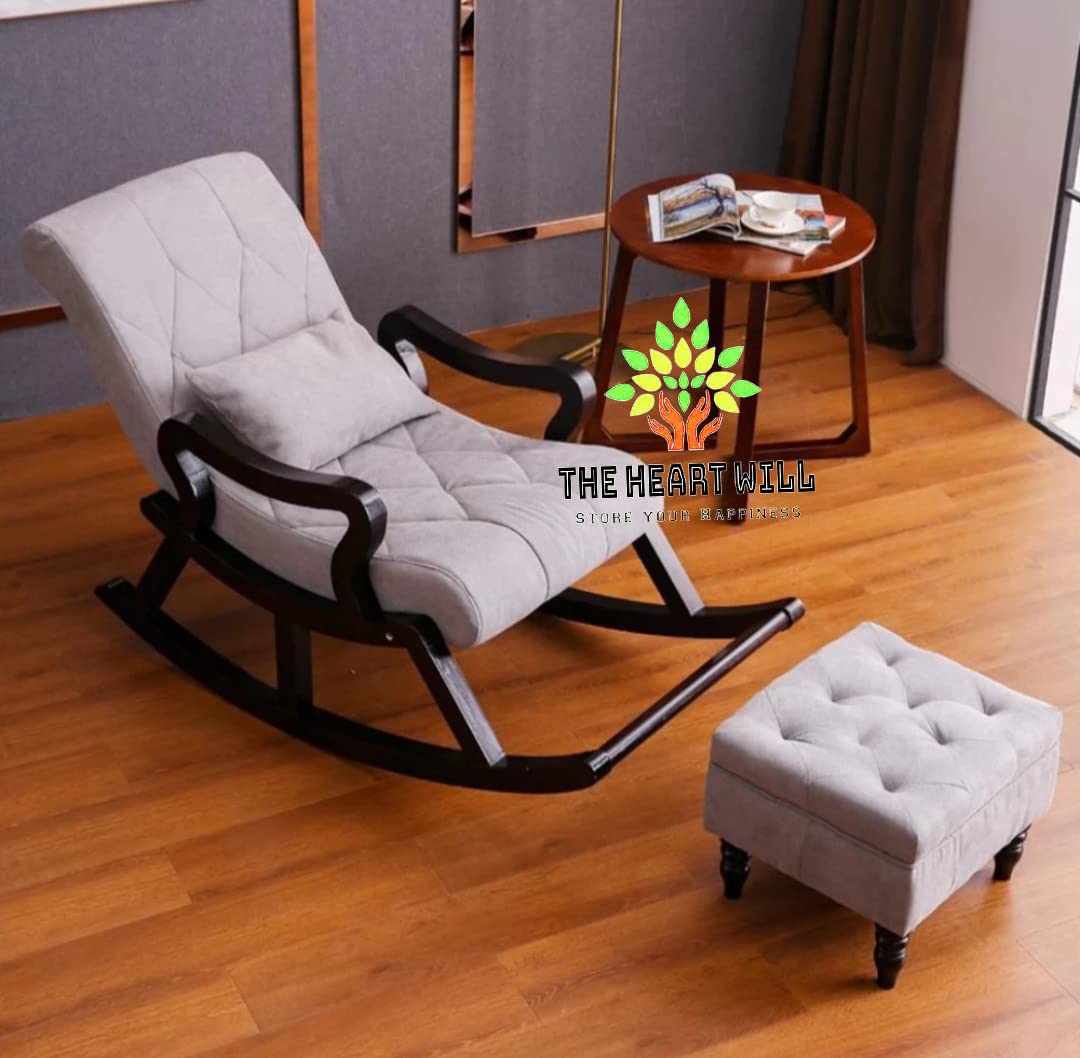 THEHEARTWILL Cushion Comfort Rocking Chair/Colonial Chair/Traditional ...