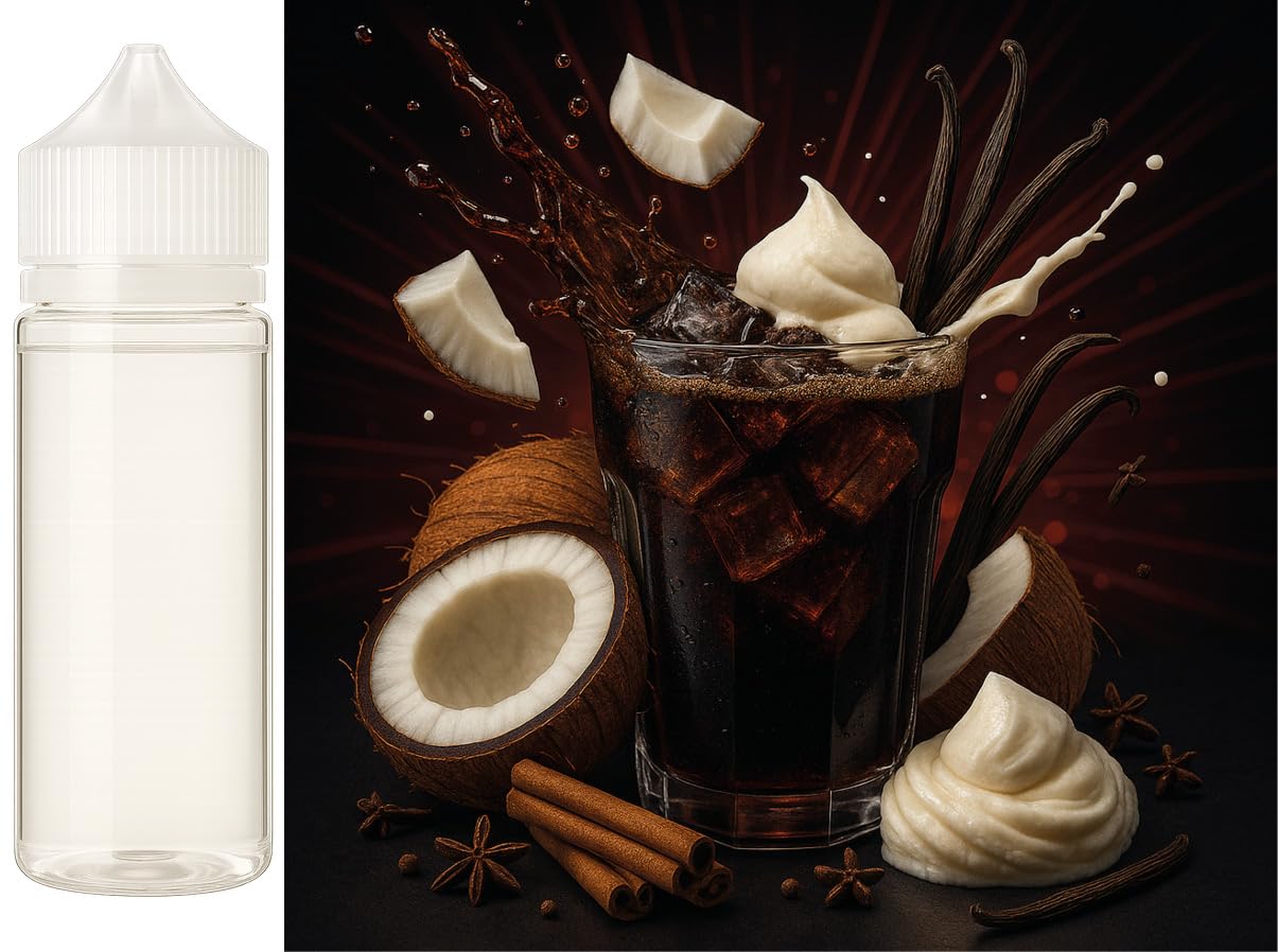 Aroma concentrado Prof. B’s Cola Creamy Coconut vegano de 100ml 8